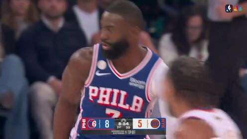 10月21日NBA常規(guī)賽揭幕戰(zhàn) 76人 - 尼克斯 精彩鏡頭